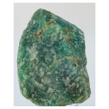 Natural Rough Amazonite Crystal Specimen – Vibrant Teal Blue-Green Feldspar.  12.5 0z / 357 g.