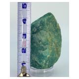 Natural Rough Amazonite Crystal Specimen – Vibrant Teal Blue-Green Feldspar.  12.5 0z / 357 g.
