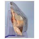 Stunning Polished Mexican Crazy Lace Agate Specimen – Intricate Banding.    1 lb 1.1 oz / 485 g.