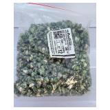 Stunning Natural Gemstone & Glass Bead Lot - Tree Agate, Amethyst & Chartreuse.   3 lbs 13.9 oz / 1 kg 756 g.