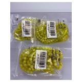 Stunning Natural Gemstone & Glass Bead Lot - Tree Agate, Amethyst & Chartreuse.   3 lbs 13.9 oz / 1 kg 756 g.