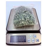 Stunning Natural Gemstone & Glass Bead Lot - Tree Agate, Amethyst & Chartreuse.   3 lbs 13.9 oz / 1 kg 756 g.