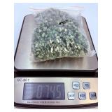 Stunning Natural Gemstone & Glass Bead Lot - Tree Agate, Amethyst & Chartreuse.   3 lbs 13.9 oz / 1 kg 756 g.