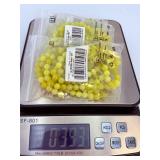 Stunning Natural Gemstone & Glass Bead Lot - Tree Agate, Amethyst & Chartreuse.   3 lbs 13.9 oz / 1 kg 756 g.