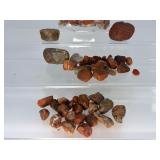 Large Lot of Raw Lake Superior Agates – Rough Tumbling Material.   1 lb 12 oz / 795 g.