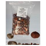 Large Lot of Raw Lake Superior Agates – Rough Tumbling Material.   1 lb 12 oz / 795 g.