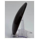 Large Silver Sheen Obsidian Moon – Protection & Grounding Crystal Altar Decor.   4.2 oz / 120 g