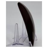 Large Silver Sheen Obsidian Moon – Protection & Grounding Crystal Altar Decor.   4.2 oz / 120 g