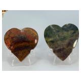 Rare Polished Petrified Wood Collection – 4-Piece Decorative Set.   15.2 oz / 433 g.