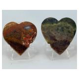 Rare Polished Petrified Wood Collection – 4-Piece Decorative Set.   15.2 oz / 433 g.