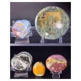 Exquisite Collection of Polished Indonesian & Malagasy Jaspers