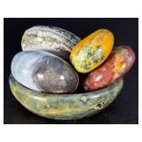 Exquisite Collection of Polished Indonesian & Malagasy Jaspers