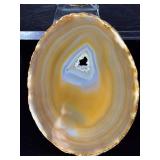 Set of 6 Premium Polished Agate Slices – Natural Banded Geode Slabs.   1 lb 6.9 oz / 650 g.