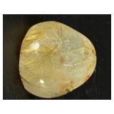 Stunning Natural Golden Rutilated Quartz Polished Specimen.   2.6 oz / 75 g.