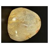 Stunning Natural Golden Rutilated Quartz Polished Specimen.   2.6 oz / 75 g.