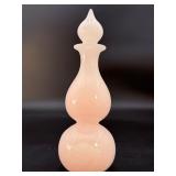 Large Solid Rose Quartz Double Gourd Carving – Natural Pink Crystal Hulu – Symbol of Love & Longevity.   3 lbs 10.2 oz / 1.652 kg.