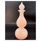 Large Solid Rose Quartz Double Gourd Carving – Natural Pink Crystal Hulu – Symbol of Love & Longevity.   3 lbs 10.2 oz / 1.652 kg.