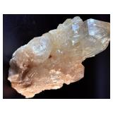 Natural Clear Quartz Crystal Cluster Specimen - Large Primary Point & Rainbow Inclusions.     1 lb 13.3 oz / 831 g.