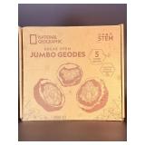 National Geographic "Break Open" Jumbo Geodes STEM Science Kit