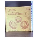 National Geographic "Break Open" Jumbo Geodes STEM Science Kit