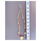 Handcrafted Natural Petrified Wood Statement Piece – Warm Amber & Ochre Tones