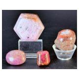 Rare Natural Ruby Corundum Collection | 4 Unique Specimens.   4.7 oz / 136 g.