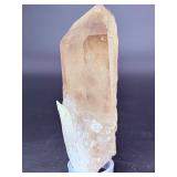 High-Clarity Smoky Quartz Specimen Set – Natural Point & Cluster Trio.  1 lb 14.8 oz / 876 g.