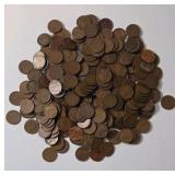 2 Pounds of Wheat Pennies - Mixed Dates