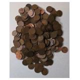 2 Pounds of Wheat Pennies - Mixed Dates