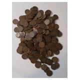 2 Pounds of Wheat Pennies - Mixed Dates