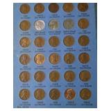 Book of Lincoln Head Cent Collection Starting 1941. - Book is in need of repair - Book is full.