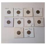 Wheat Pennies Mixed Dates (1929-1936)