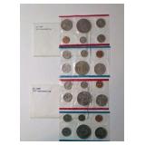 1976 US Mint Uncirculated Coin, 1977 US Mint Uncirculated Coin