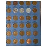 Book of Lincoln Head Cent Collection Starting 1941. Book is full.
