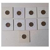 Wheat Pennies Mixed Dates (1950-1954)