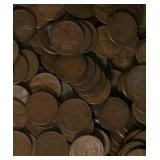 2 Pounds of Wheat Pennies - Mixed Dates