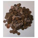 2 Pounds of Wheat Pennies - Mixed Dates
