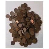 2 Pounds of Wheat Pennies - Mixed Dates