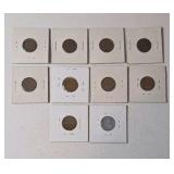 Wheat Pennies Mixed Dates (1938-1945)