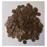 2 Pounds of Wheat Pennies - Mixed Dates