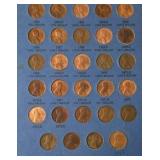 Book of Lincoln Head Cent Collection Starting 1941. Book is full.