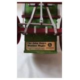 Danbury Mint "John Deere Weather Wagon"  Metal - 14"L x 6"H x 5"W - Barometer/Thermometer  -VERY  RARE