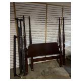 Vintage Solid Wood Queen Size Bed Frame