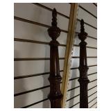 Vintage Solid Wood Queen Size Bed Frame