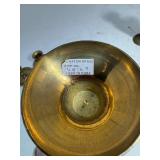 Brass Vases & Candle Holder
