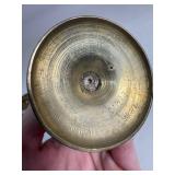 Brass Vases & Candle Holder