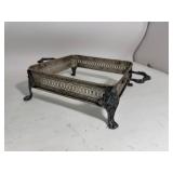 Lot of (2) Anchor Hocking Fire King Casserole Dish With Included Footed Silver Stand