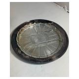 Lot of Silver Plates & Bowl With Lid