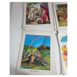 Bible Story/ Sunday School Pictures 1954