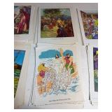 Bible Story/ Sunday School Pictures 1954